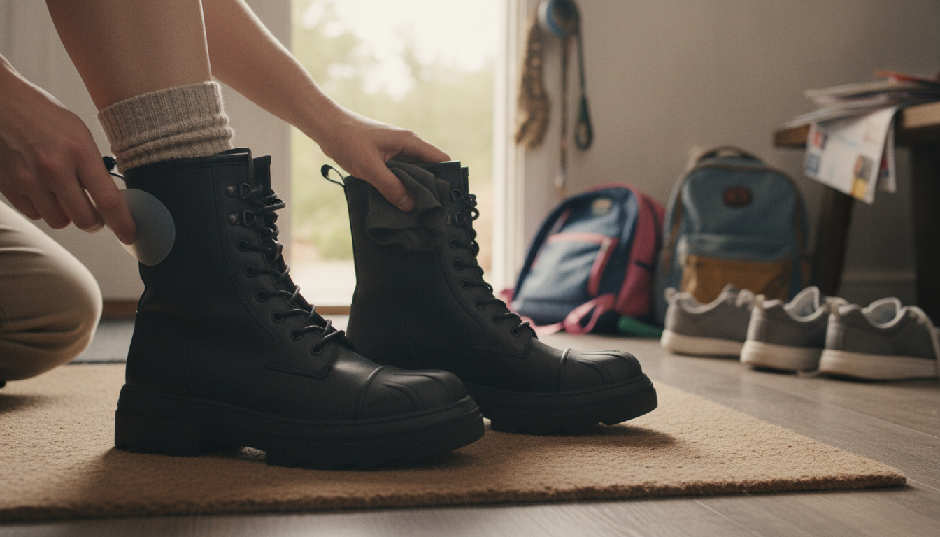 Break In Leather Lace-Up Boots Without Blisters